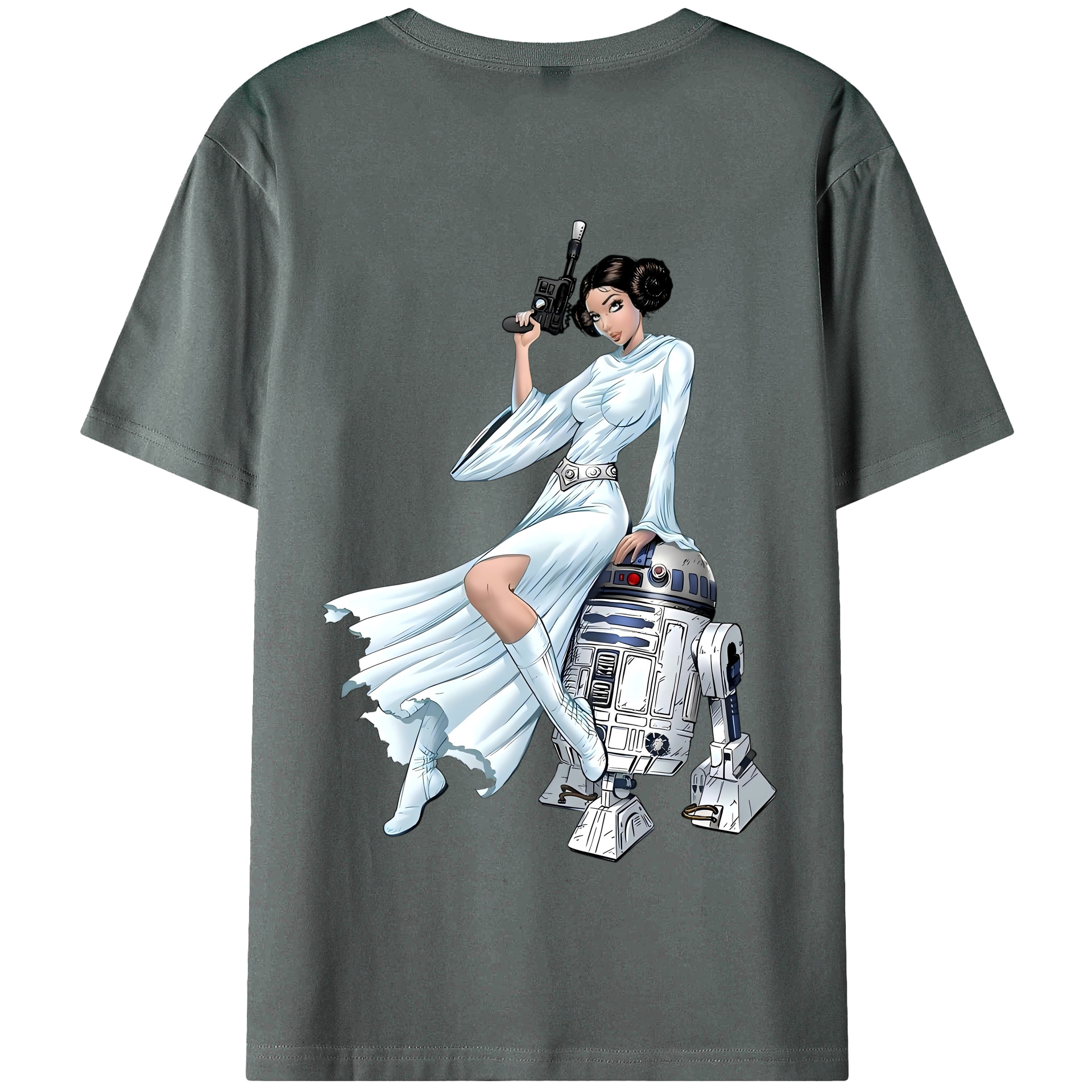 （画像用） スター・ウォーズ Star Wars 綿100％半袖Tシャツ（背面プリント）